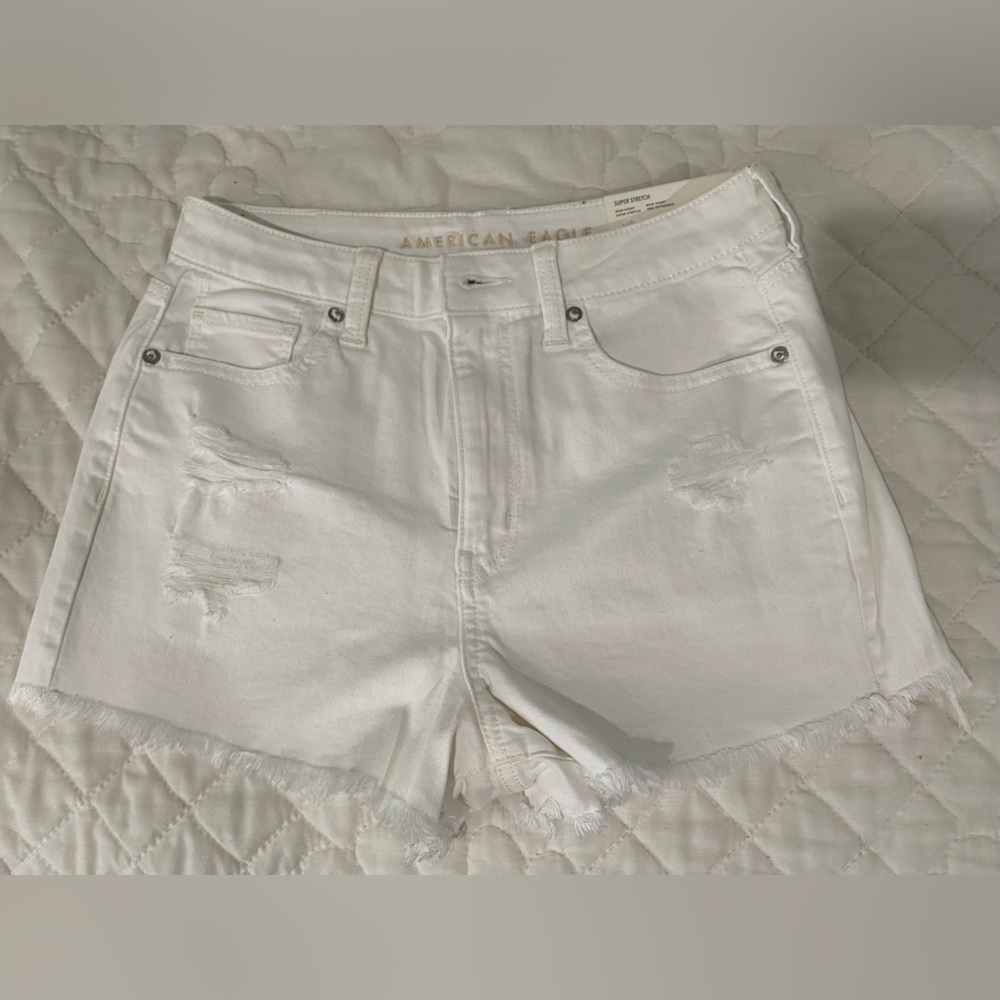 American eagle super stretch mom short